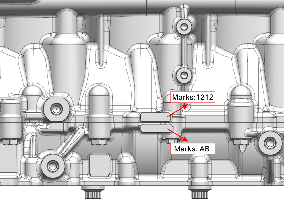 Cylinder Block / Crankcase Bearing Seat Marks